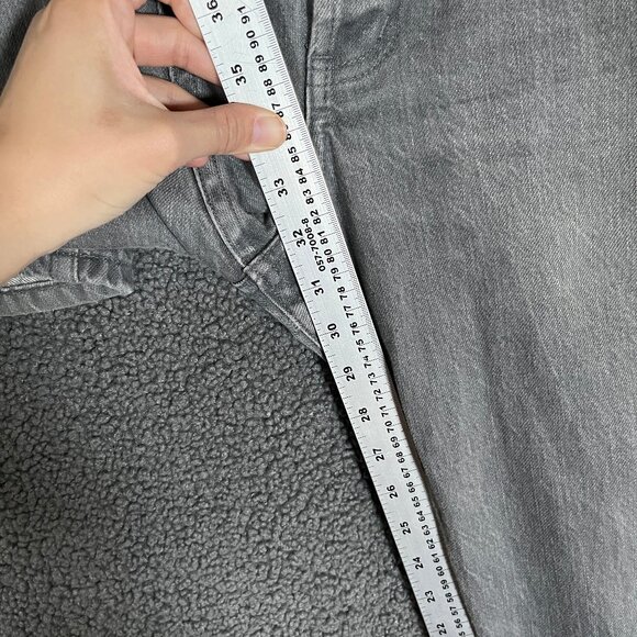 Naked & Famous Weired Guy Tapered Fit Selvedge Jeans - Men's Size 32*32 - Gray - Picture 9 of 11